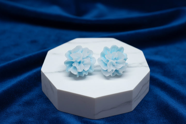 Multicolor Rose & Strawberry Stud Earrings (Mini) (4 sets)
