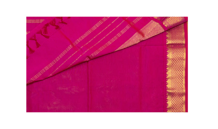 Slime Green Color Semi Jari Big Border Embossed Saree