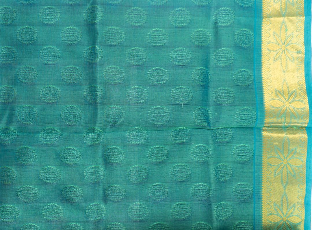 Purple Color Silk Cotton Saree