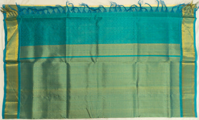 Cream Color Silk Cotton Saree