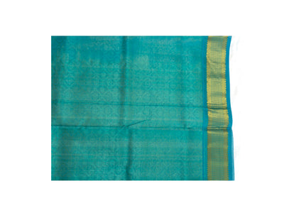 Cream Color Silk Cotton Saree