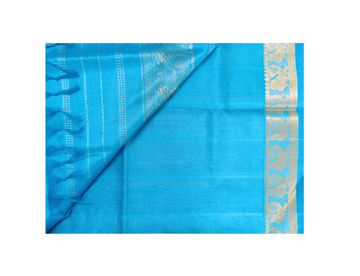 Magenta Pink Color Silk Cotton Saree