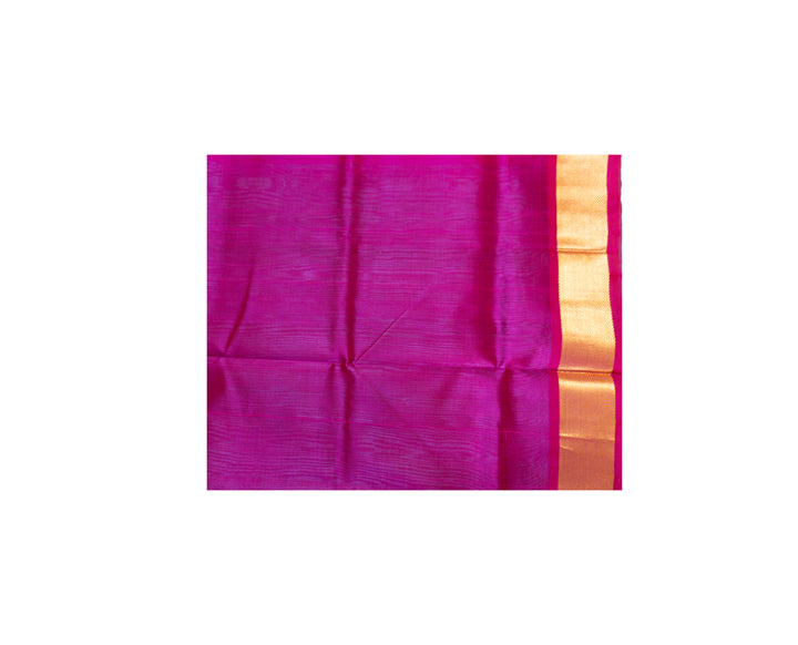 Peacock Blue Color Silk Cotton Saree