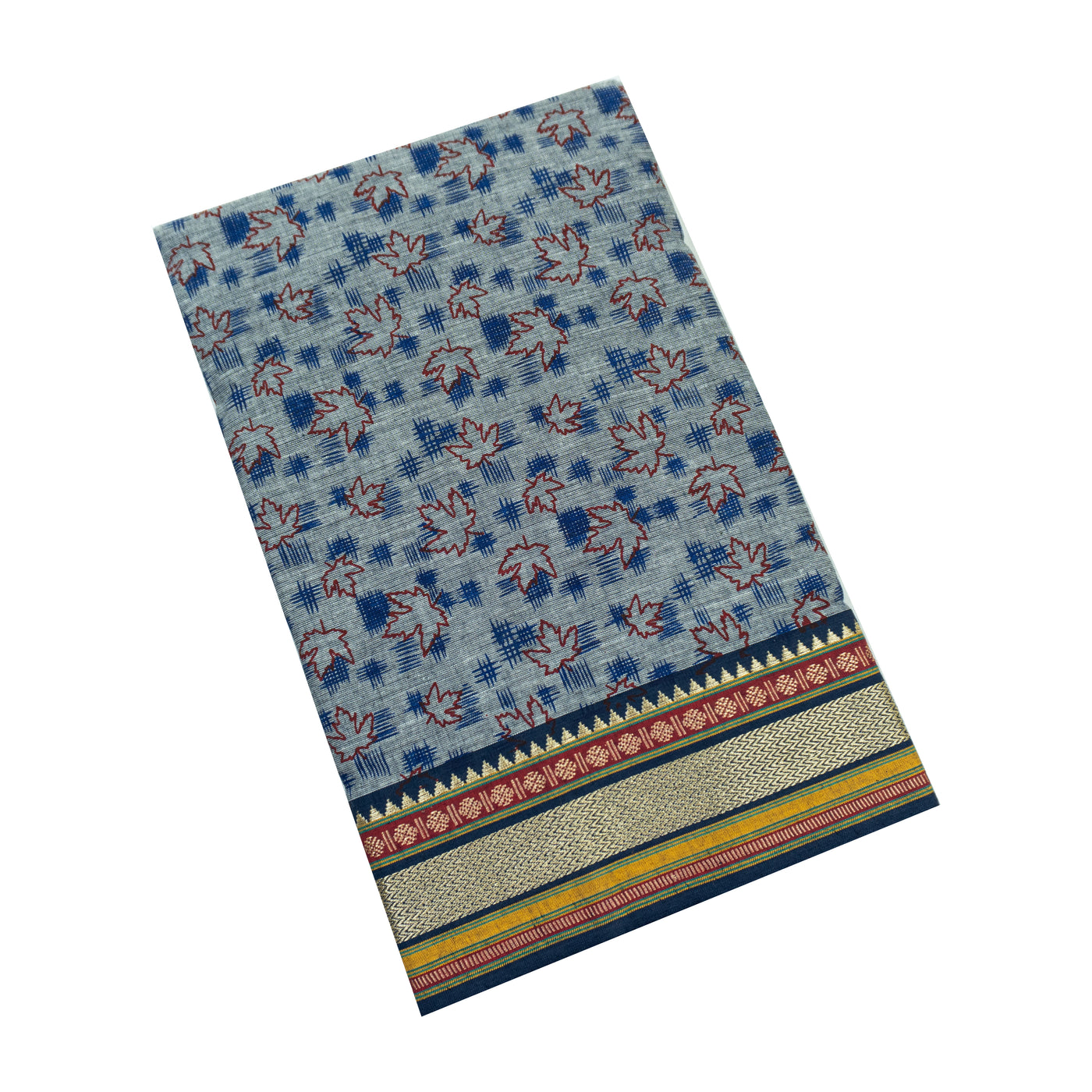 Grey Color Cotton Chudi Material
