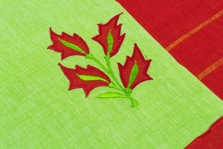 Dollar Bill Color Cotton Chudi Material