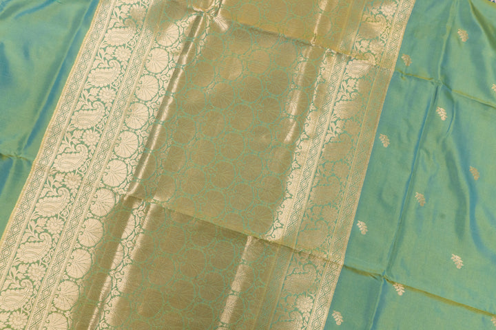 Hazel Green Color Fancy Saree
