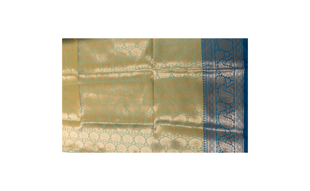 Hazel Green Color Fancy Saree