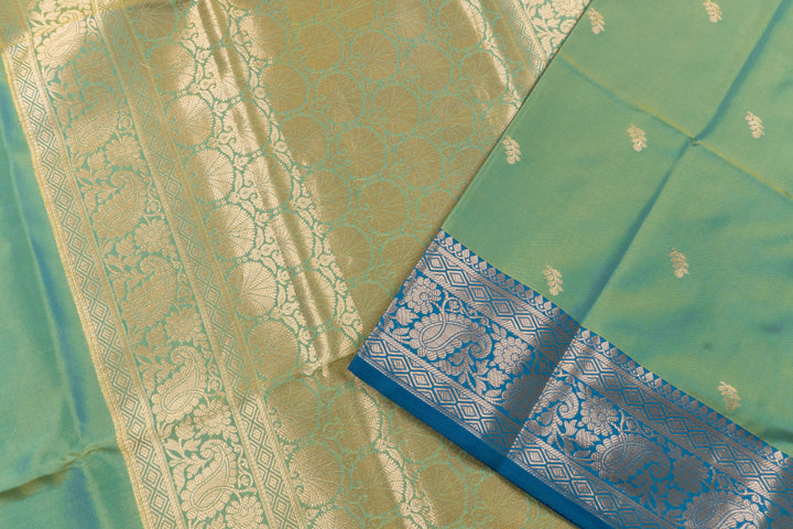 Hazel Green Color Fancy Saree