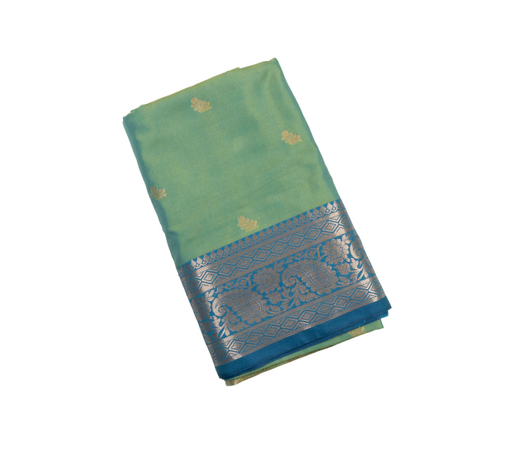 Hazel Green Color Fancy Saree