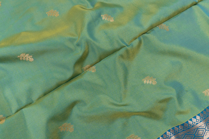 Hazel Green Color Fancy Saree