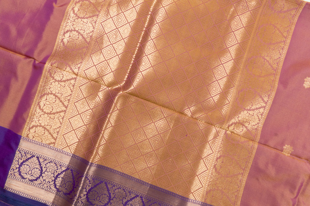 Onion Pink Color Fancy Saree