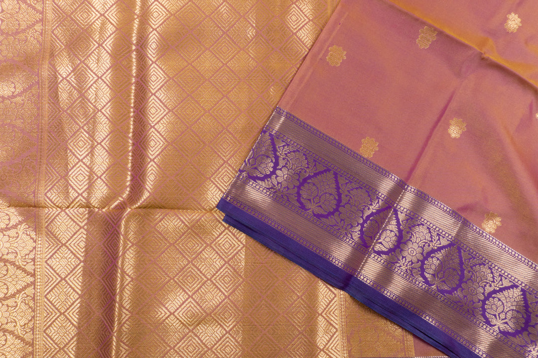 Onion Pink Color Fancy Saree