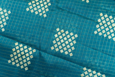 Teal Grean Color Fancy Saree