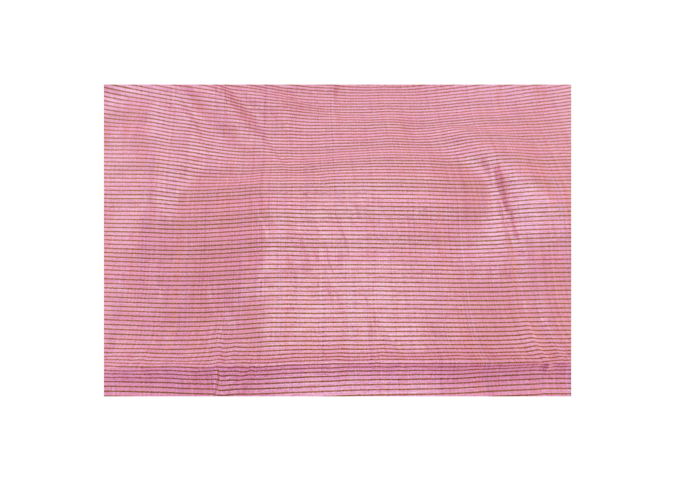 Onion Pink Color Fancy Cotton Saree