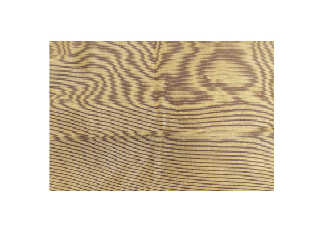 Wheat Color Fancy Cotton Saree