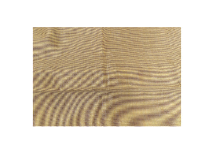 Wheat Color Fancy Cotton Saree