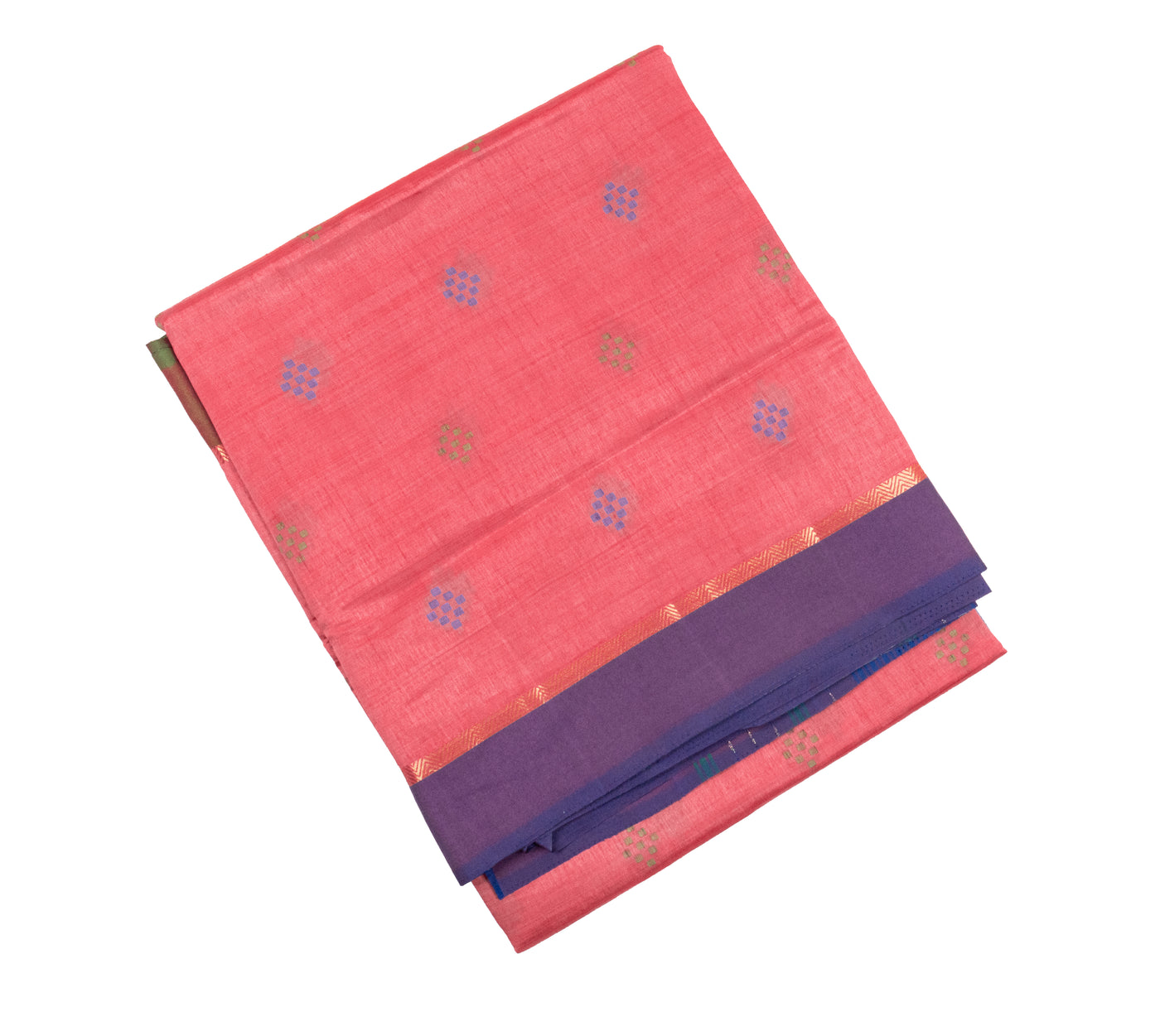 Pastel Rose Color Fancy Saree