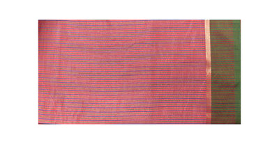 Pastel Rose Color Fancy Saree