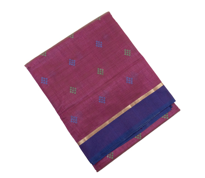 Purple Lily Color Fancy Saree