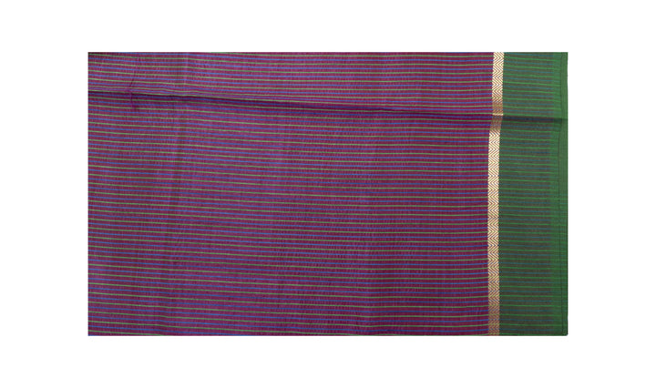 Purple Lily Color Fancy Saree