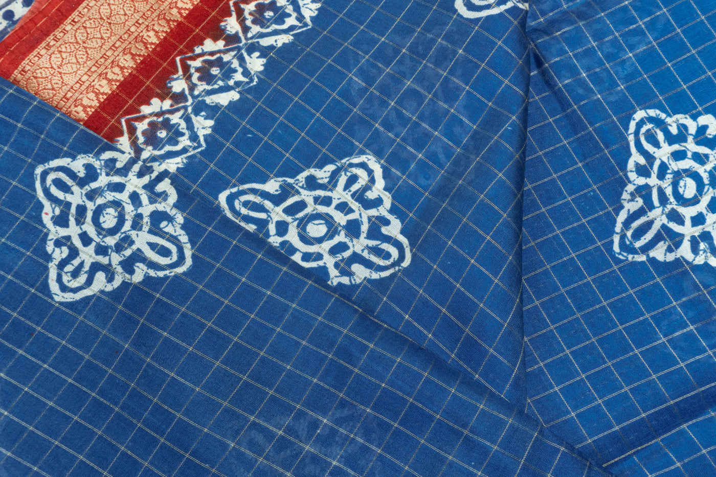 Blue Color Fancy Saree