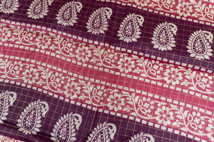 Pink Color Fancy Saree