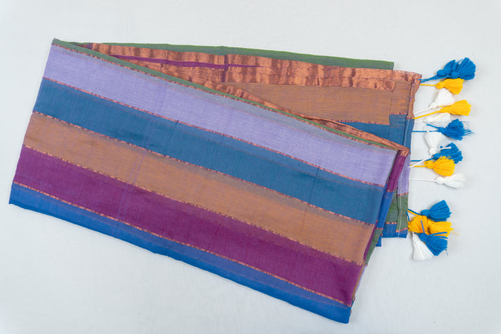 Mul Coton Multi Color Saree