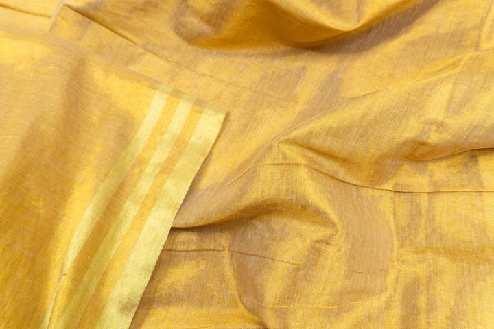 Kerala Tissue Saree (Big Zari Pallu)
