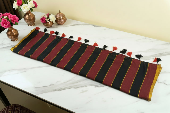 Mul Cotton Multi Color Saree
