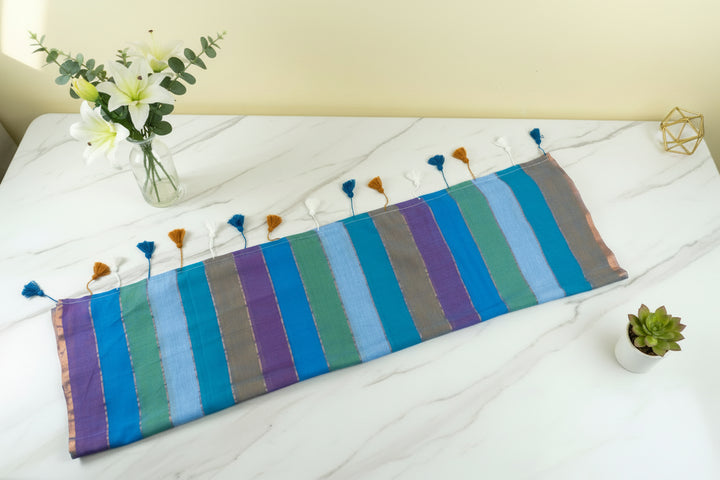 Mul Cotton Multi Color Saree