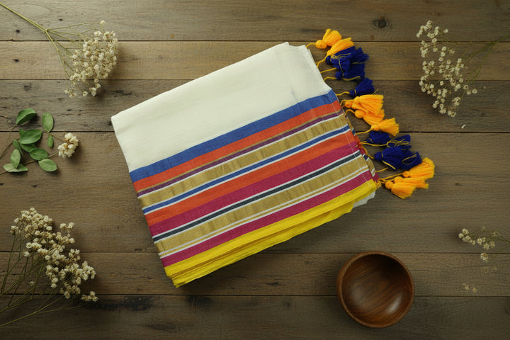 Mul Cotton Saree (without Blouse)