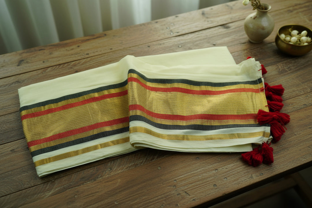 Mul Cotton Saree (without Blouse)