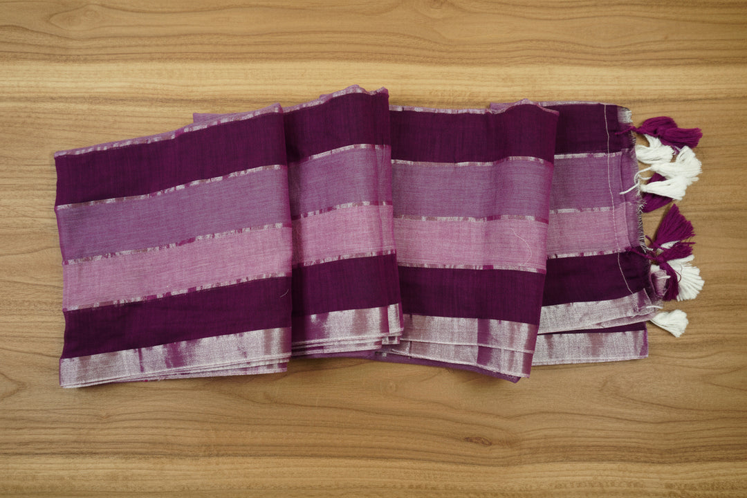 Mul Cotton Multi Color Saree (without blouse)