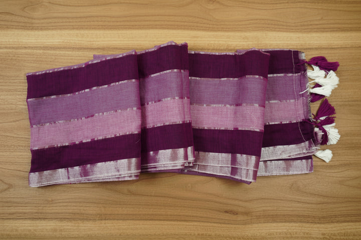 Mul Cotton Multi Color Saree (without blouse)