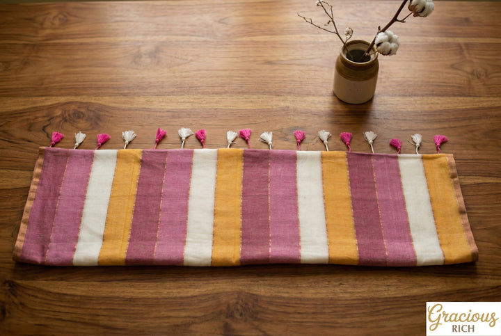 Mul Cotton Multi Color Saree