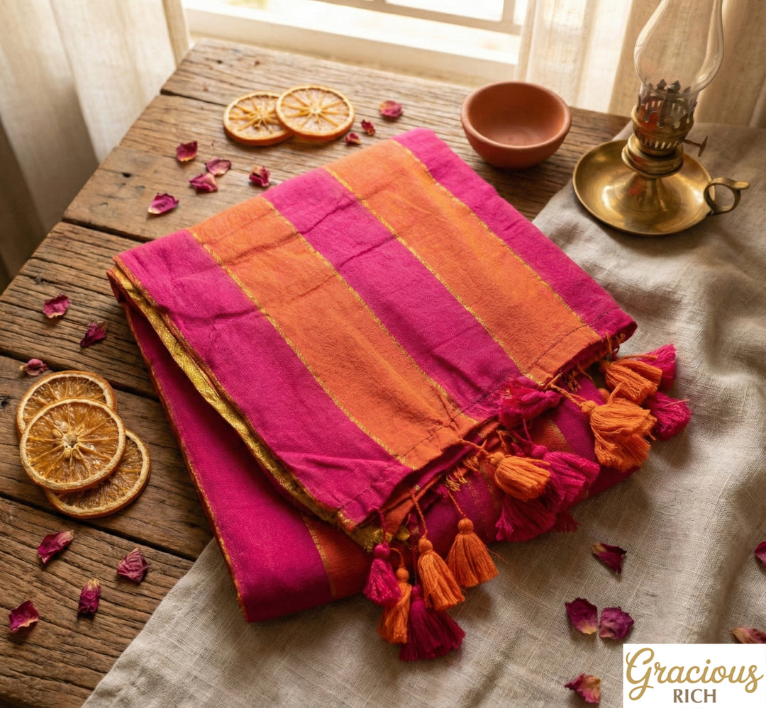 Mul Cotton Saree