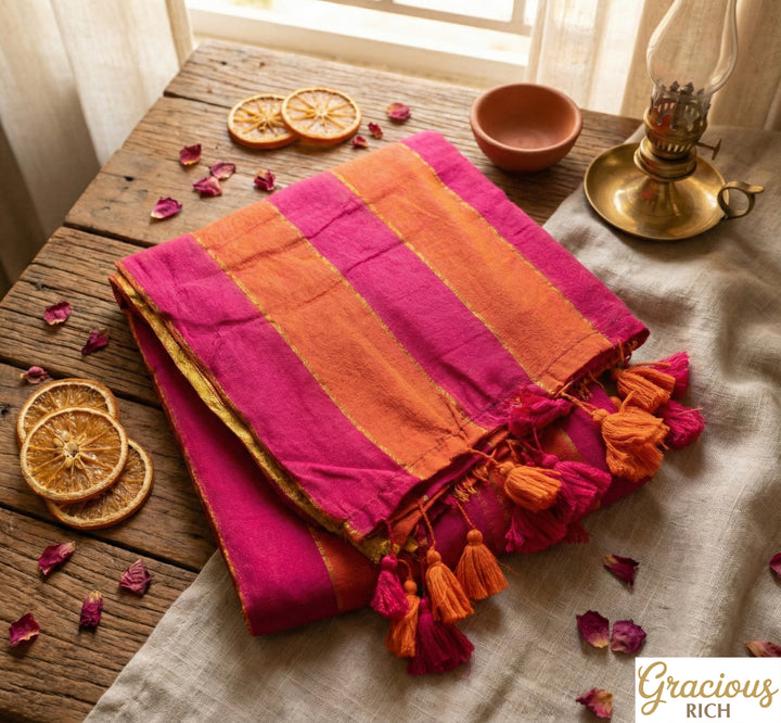Mul Cotton Saree