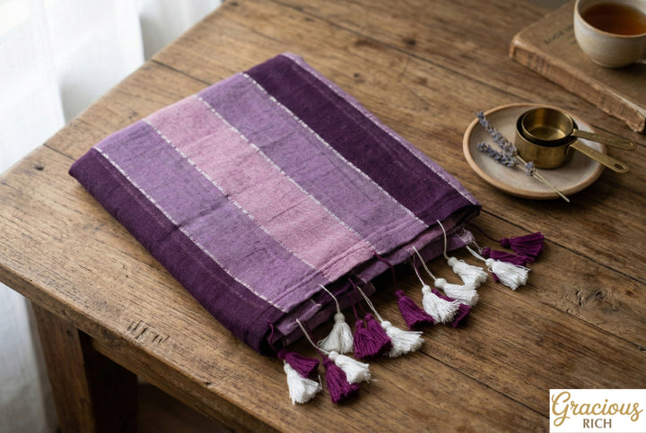 Mul Cotton Multi Color Saree