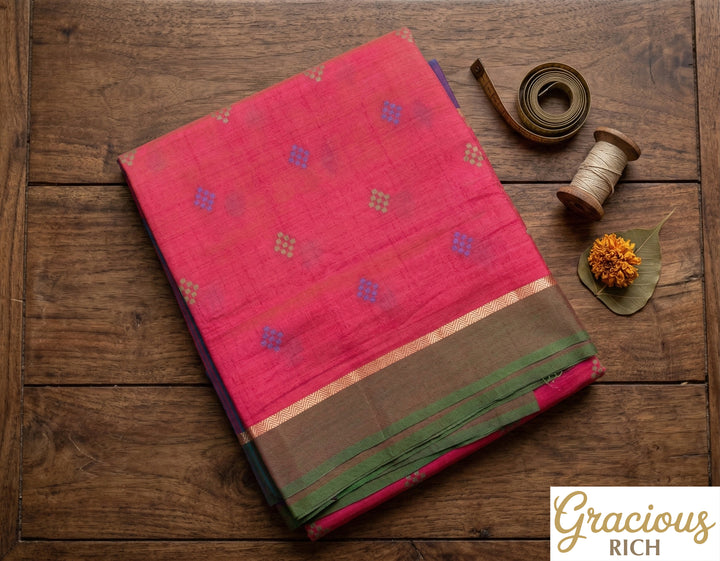 Plum Pie Color Fancy Saree