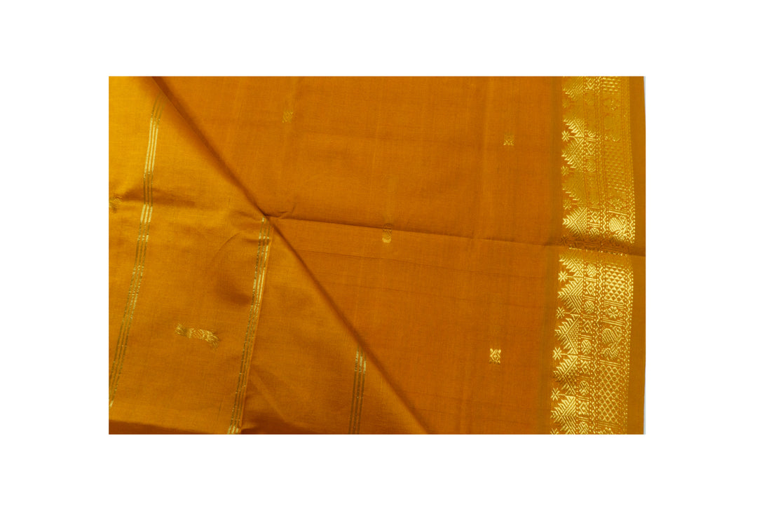 Magenta Pink Color Semi Silk Cotton Saree with butta