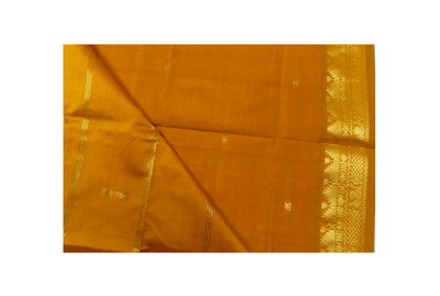 Magenta Pink Color Semi Silk Cotton Saree with butta