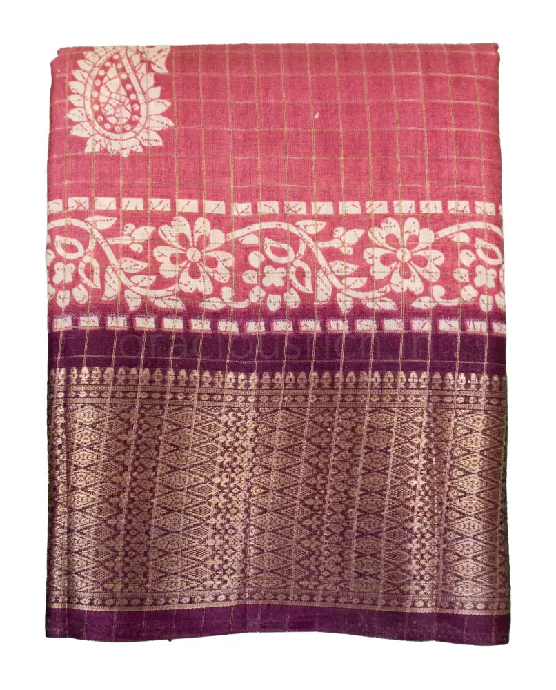 Pink Color Fancy Saree Fancy Saree