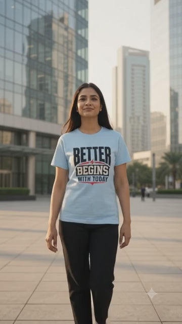 Better Begins Today Stretch T-Shirt