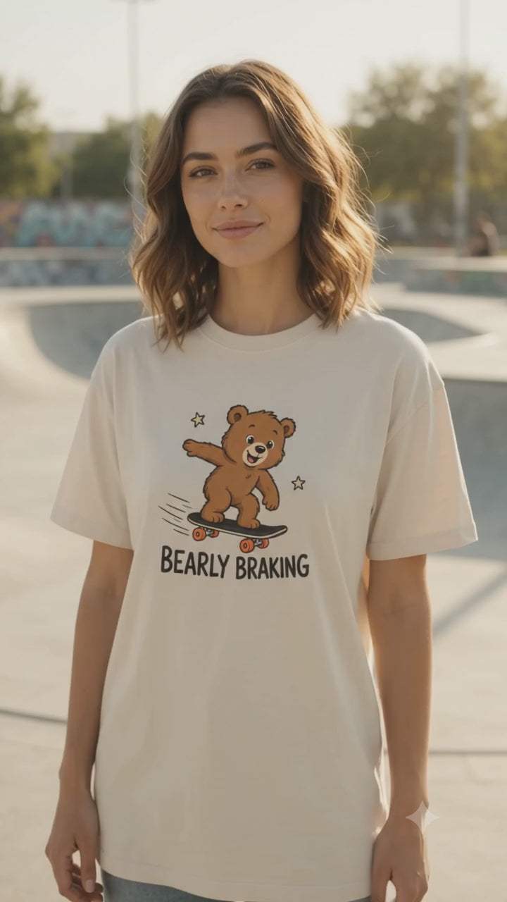 Bearly Braking Supima T-Shirt
